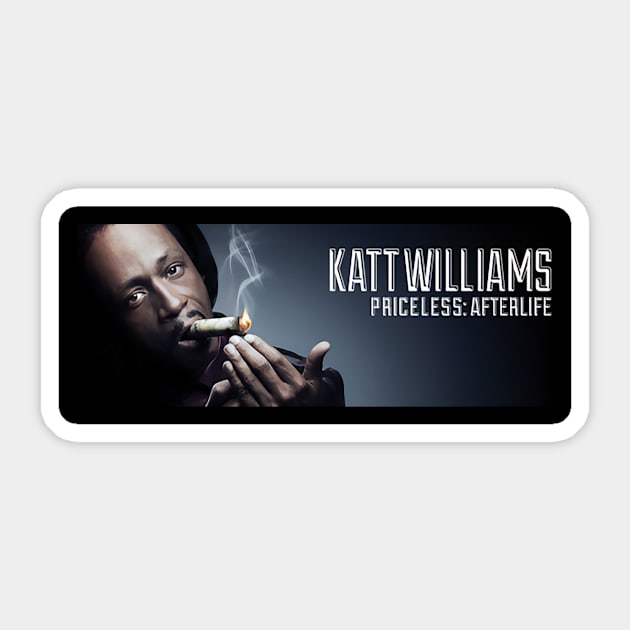 Katt Williams Priceless Afterlife Sticker by miracle.cnct